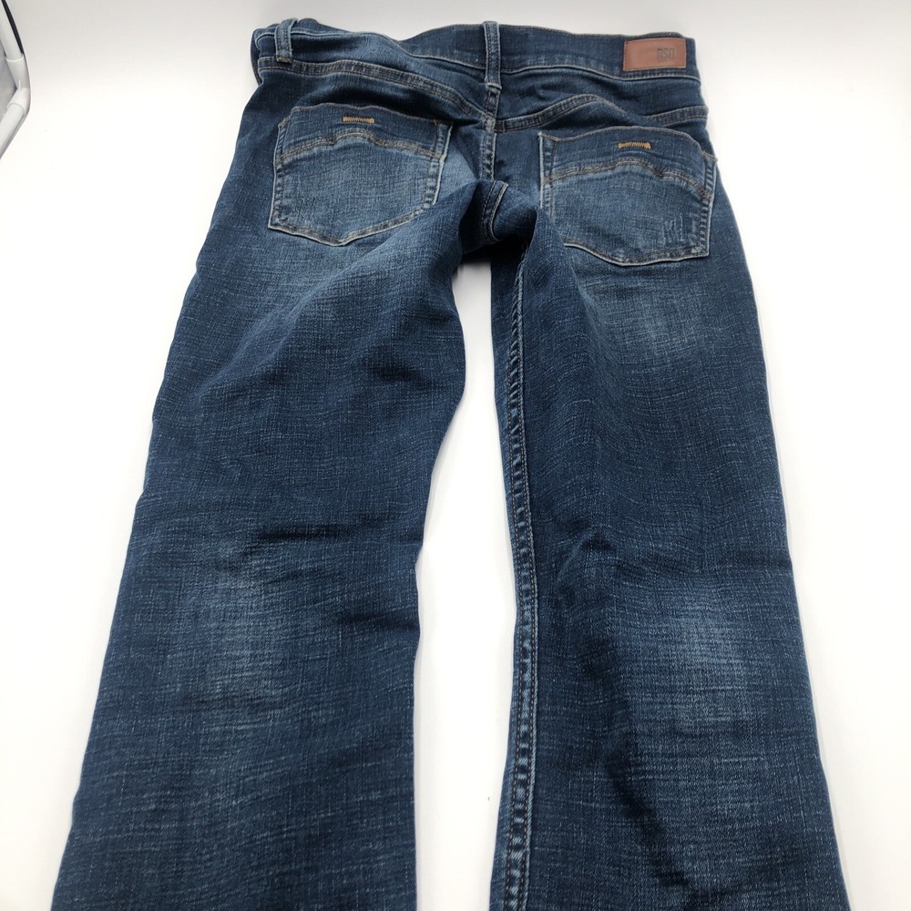 RSQ Seattle Skinny Taper Blue Jeans 30W 30L Preowned 73%C 23%P 2%R 2%Spandex - Picture 12 of 16
